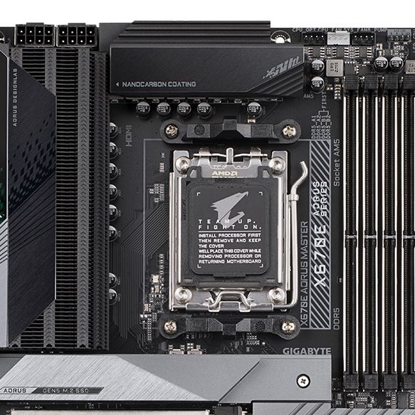 マザーボード GIGABYTE X670E AORUS MASTER X670E AORUS MASTER | GIGABYTE Socket AM5 AMD X670E E-ATX