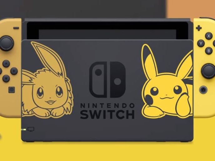 Nintendo Switch Pokémon limited edition Nintendo Switch Pokemon Let's Go Pikachu Limited Edition