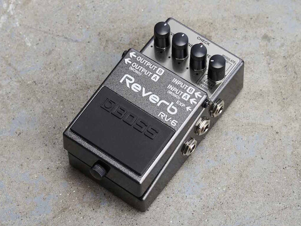 First look video: Boss RV-6 Reverb demo | MusicRadar