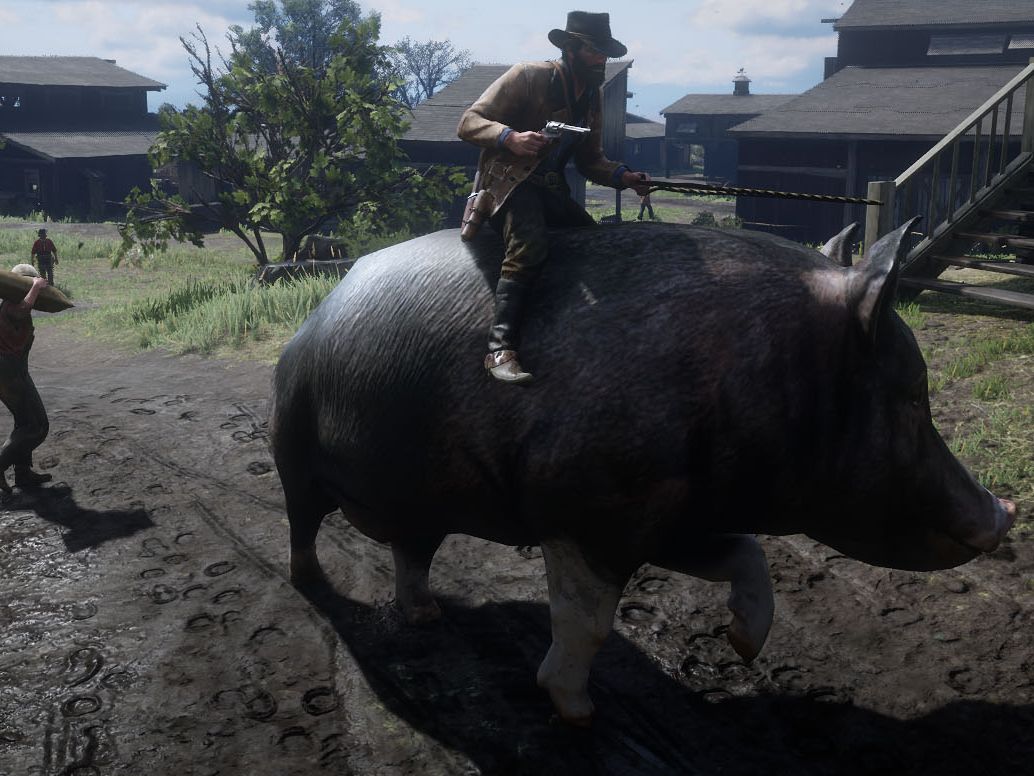 Giant Boar Rdr2