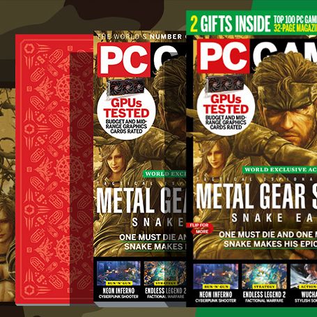 PC Gamer magazine's new issue is on sale now: Metal Gear Solid