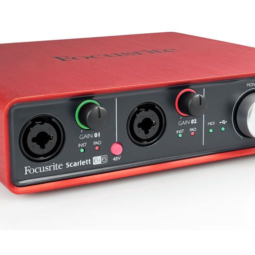 DJ機材 Focusrite Scarlett 6i6 1st Generation Focusrite Scarlett 6i6 1. Generation