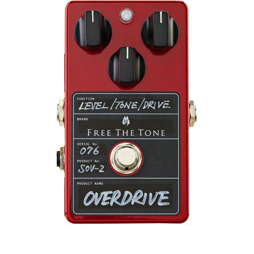 Free The Tone MS-SOV オーバードライブ Free The Tone SOV-2 Overdrive review | MusicRadar