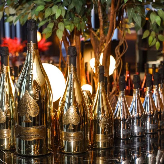 ARMAND DE BRIGNAC ゴールドシャンパンクーラー Armand de Brignac Brut Gold Champagne NV