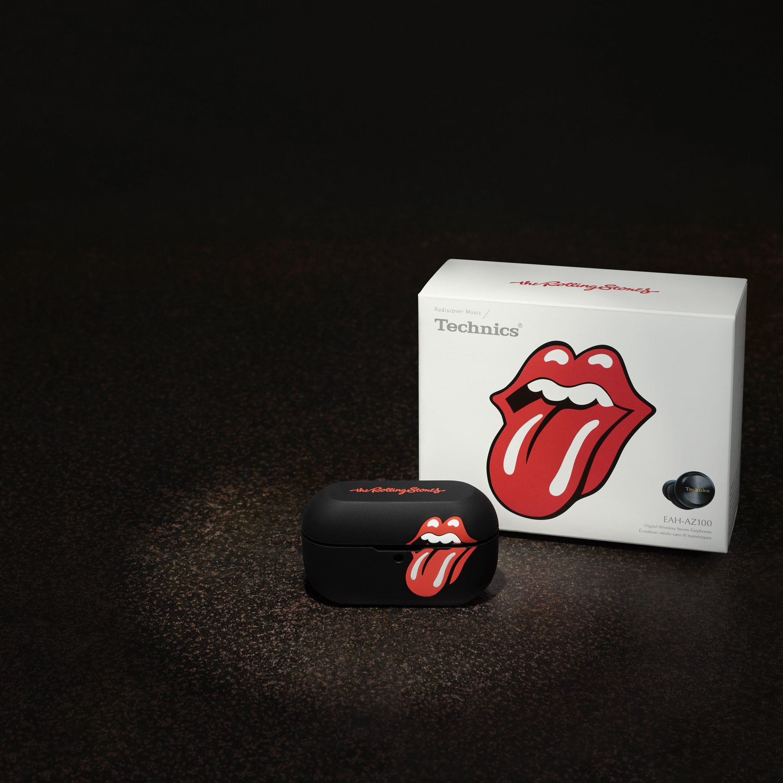値下【限定物】audio-technica/The Rolling Stones Technics paints it black with The Rolling Stones themed wireless