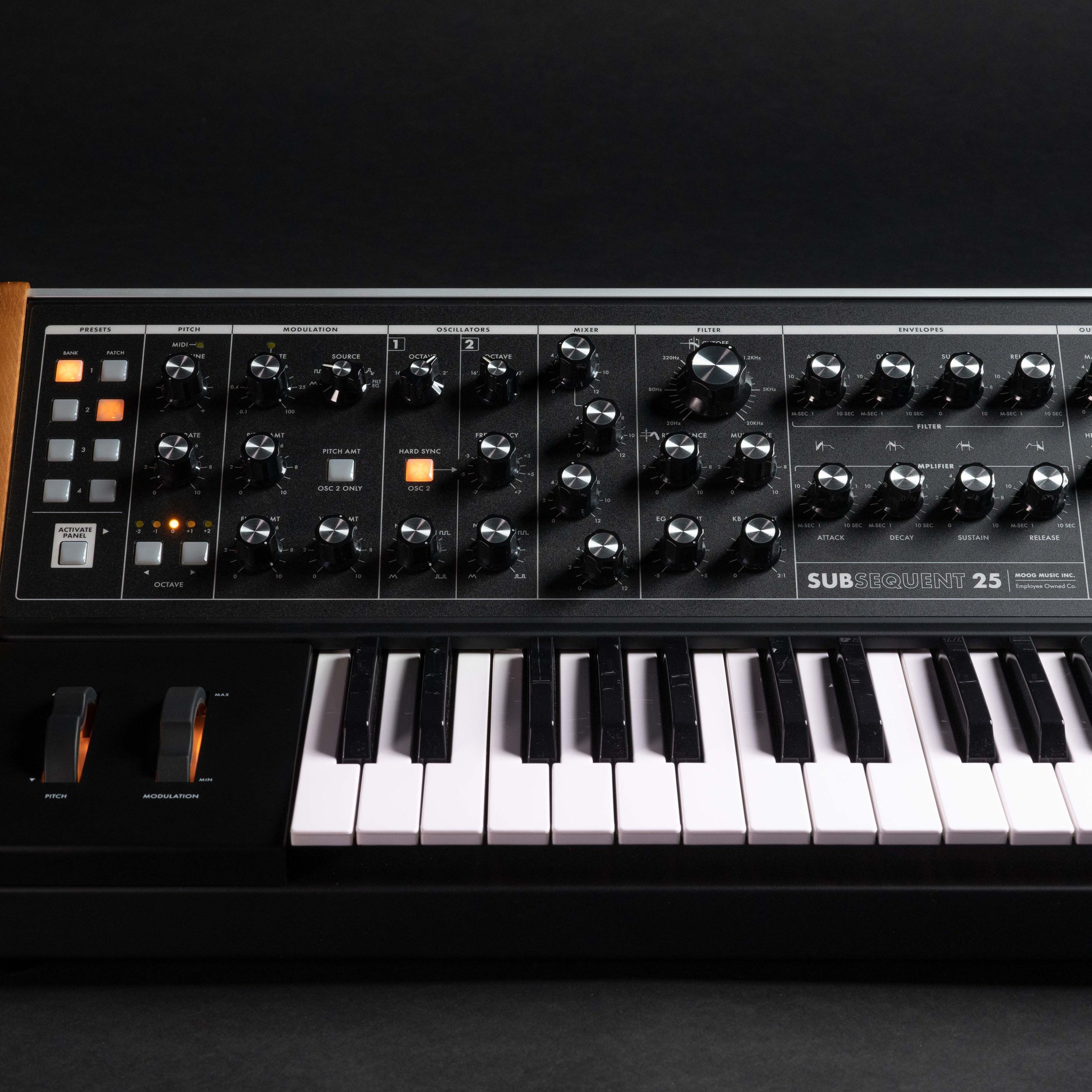 NAMM 2020: Moog's Subsequent 25 updates the Sub Phatty for modern