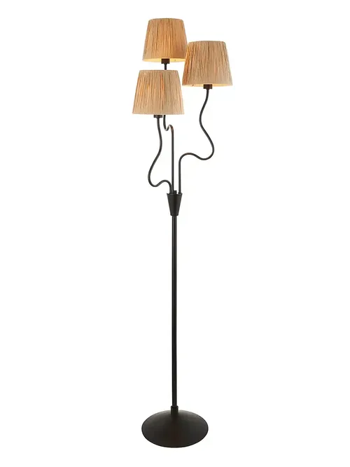 Vogue Priya Boho 3 Light Floor Lamp