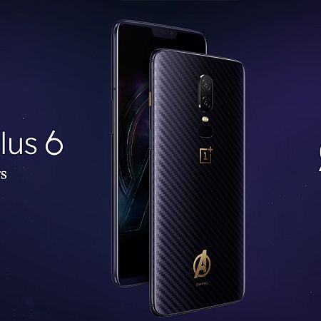 スマートフォン本体 OnePlus6 Marvel Avengers Limited Edition OnePlus 6 Marvel Avengers Limited Edition announced with Kevlar