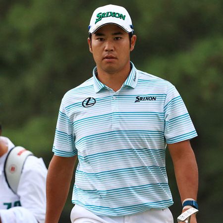 Srixon RGMVJA22 Men's Short Sleeve Shirt, Hideki Matsuyama