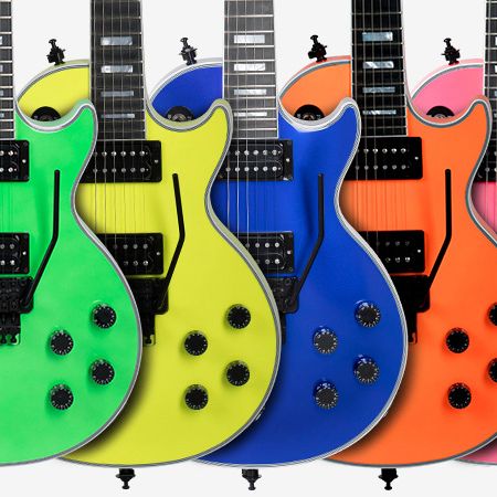 Gibson reveals “fun and functional” neon finishes for Modern Les