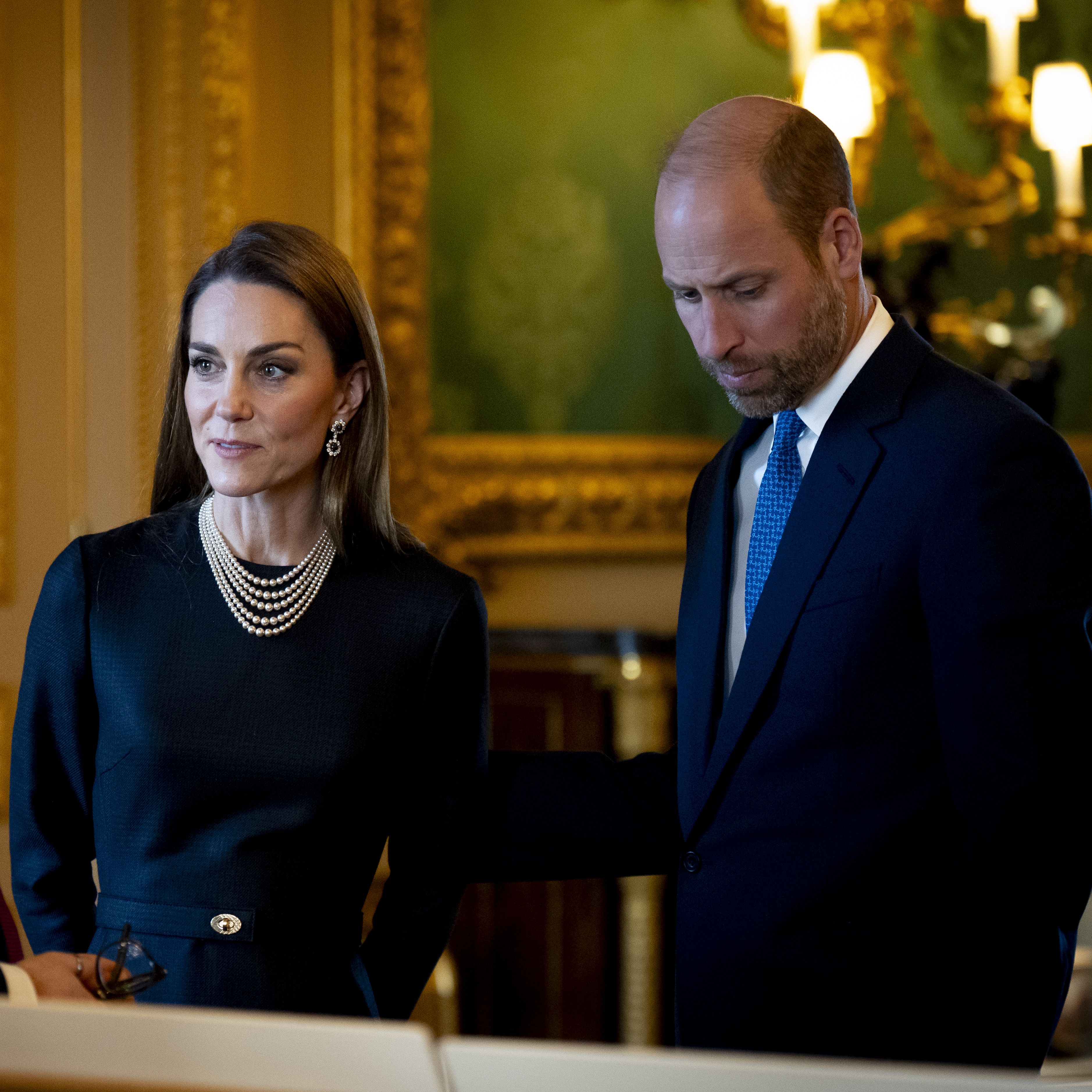 Prince William's Relatable Secret Hand Signal Hurries Princess Kate Along