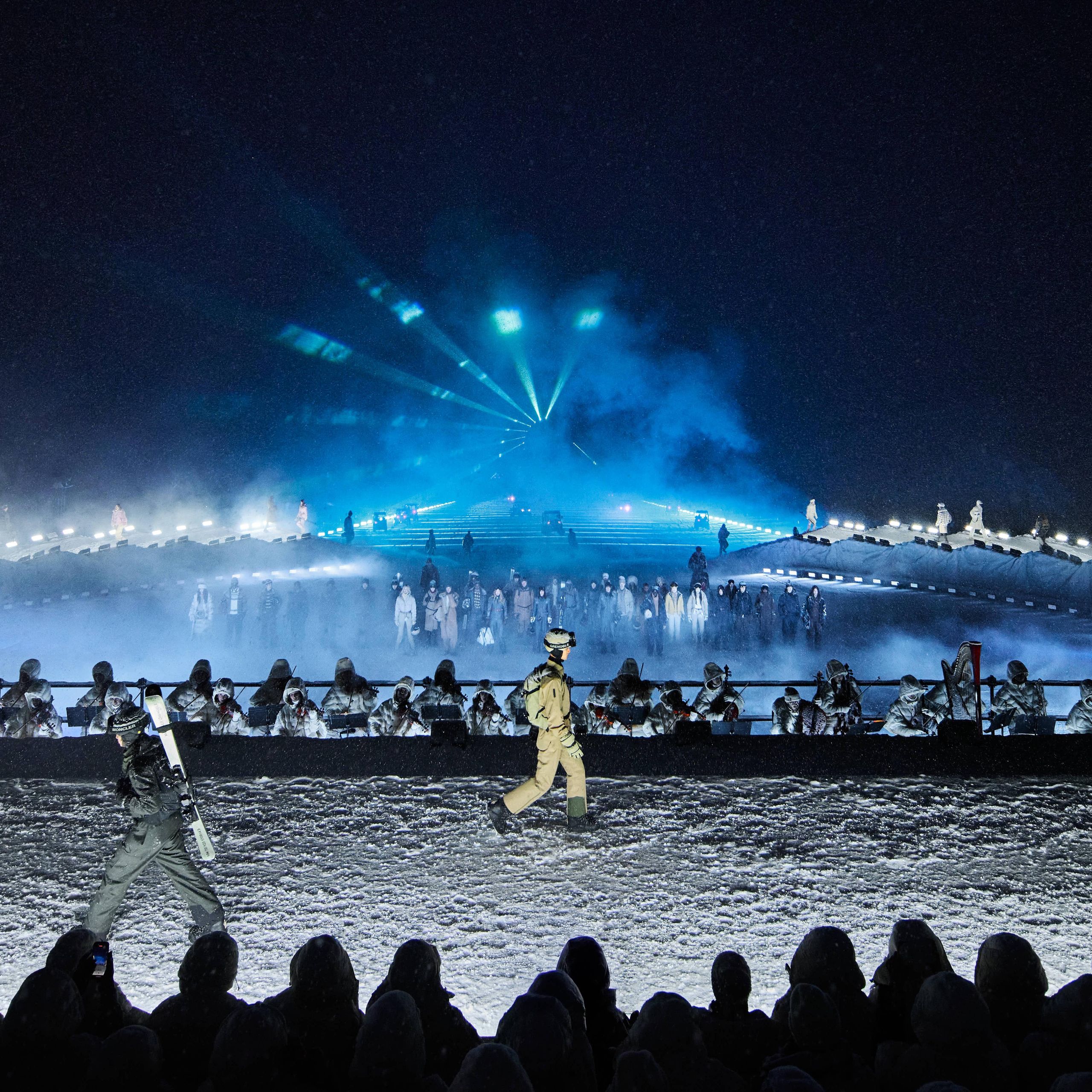 Moncler stages mountain-top runway show in Courchevel | Wallpaper*