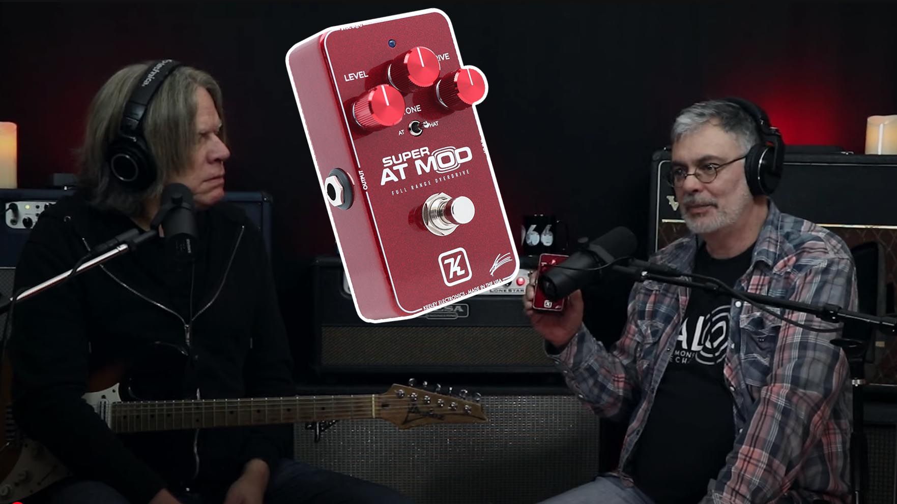 keeley SUPER AT MOD アンディ・ティモンズ Keeley Super AT Mod Andy Timmons Signature Overdrive Pedal