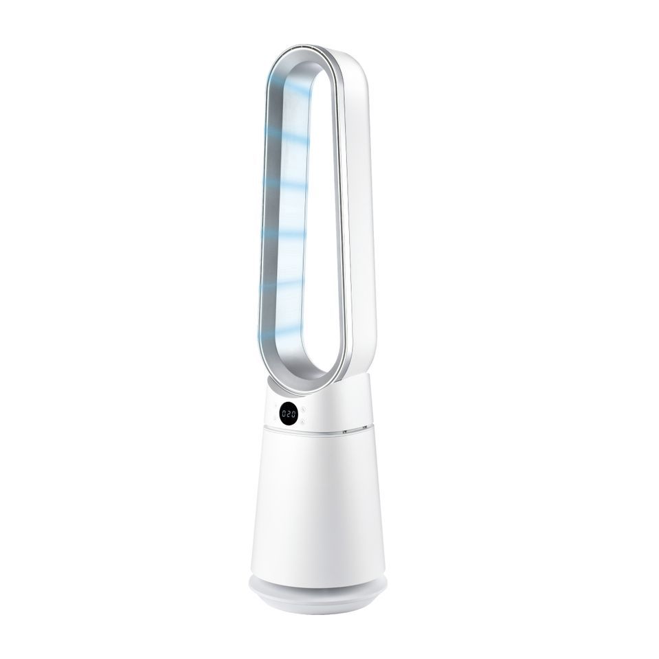 White Large Bladeless Fan