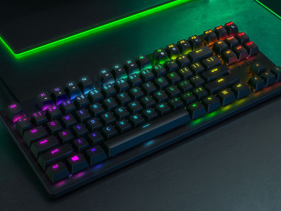 RAZER Huntsman Tournament　Edition　キーボード Amazon.com: Razer Huntsman Tournament Edition TKL Tenkeyless
