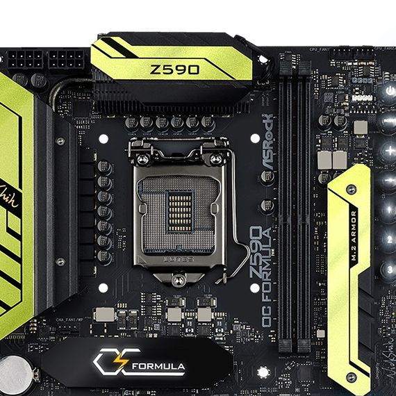 ASRock Z590 OC FORMULA 美品 ASRock Z590 OC FORMULA LGA 1200 Extended ATX Intel