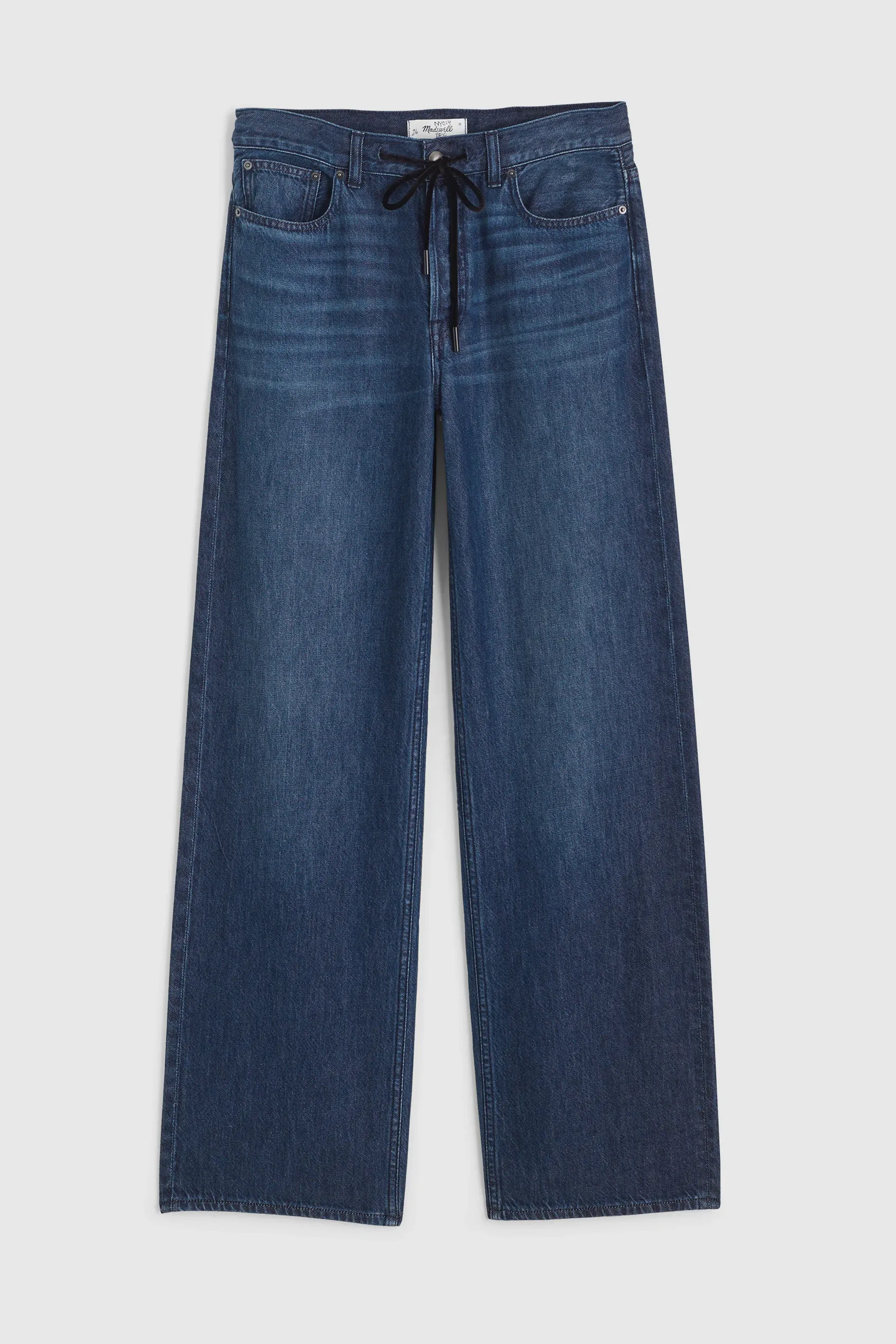 The Low-Slung Baggy Jean in Airy Denim