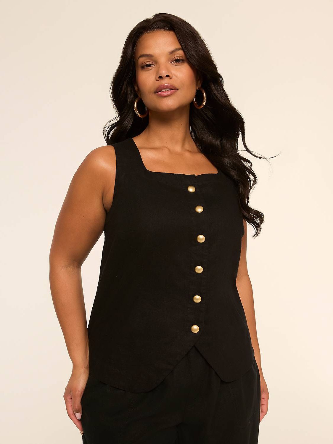 Lane Bryant, Tailored Linen Vest