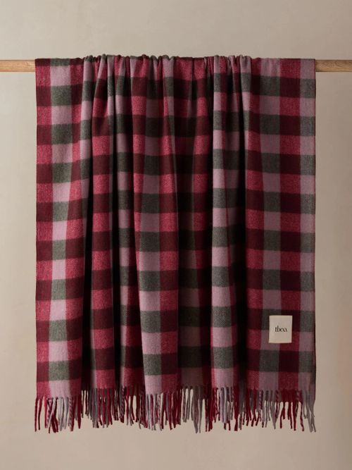 Recycled Wool Throw by Tbco