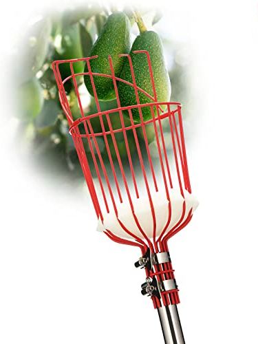 35-65 Inch Adjustable Fruit Picker Pole Tool With Basket