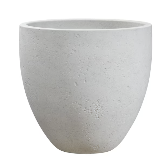 white planter