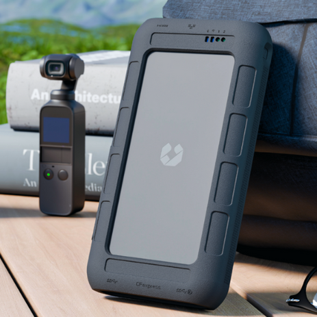 The UnifyDrive UT2 is a portable NAS for creators on the go