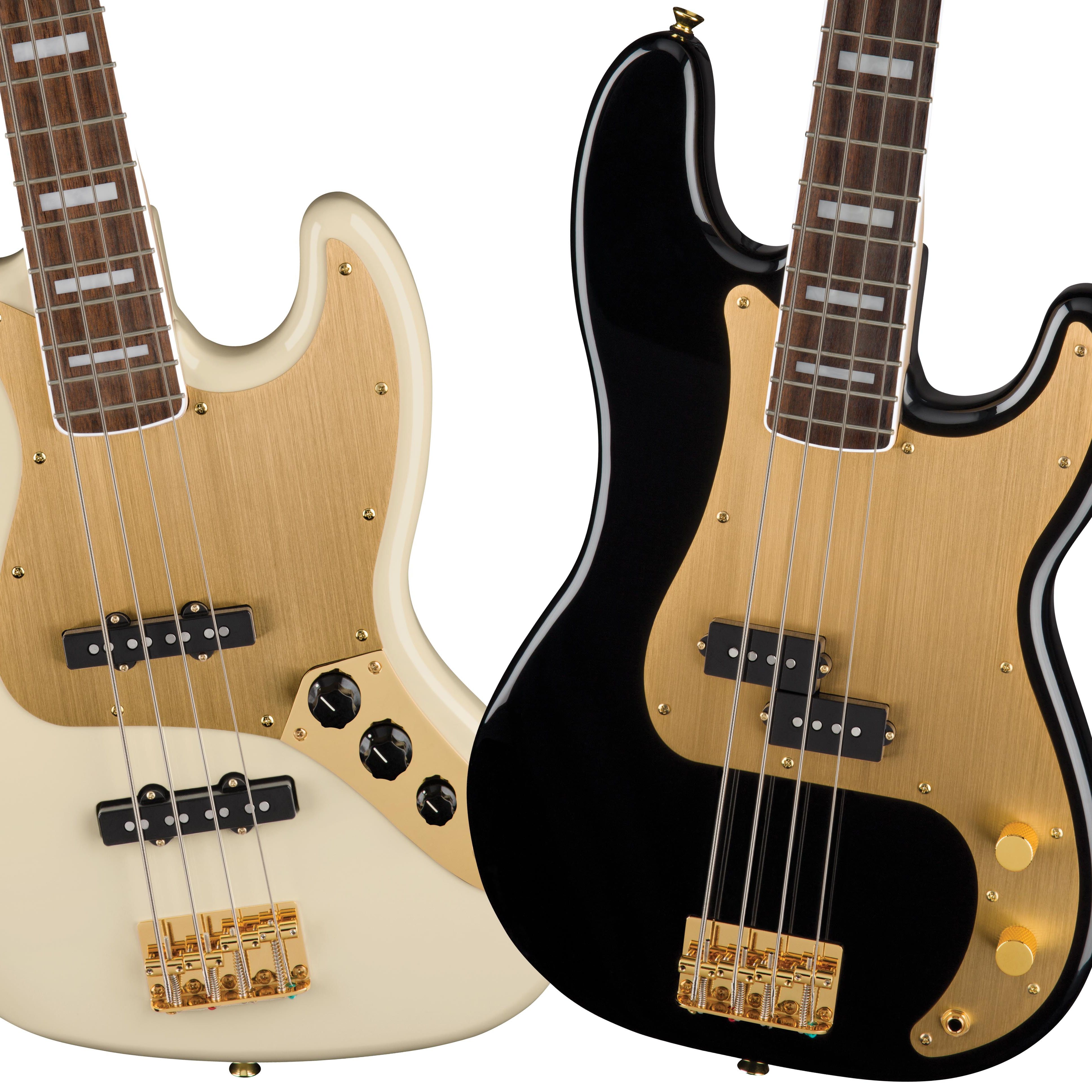 Squier 40th Anniversary Jazz Bass Vintage Edition Satin Wide