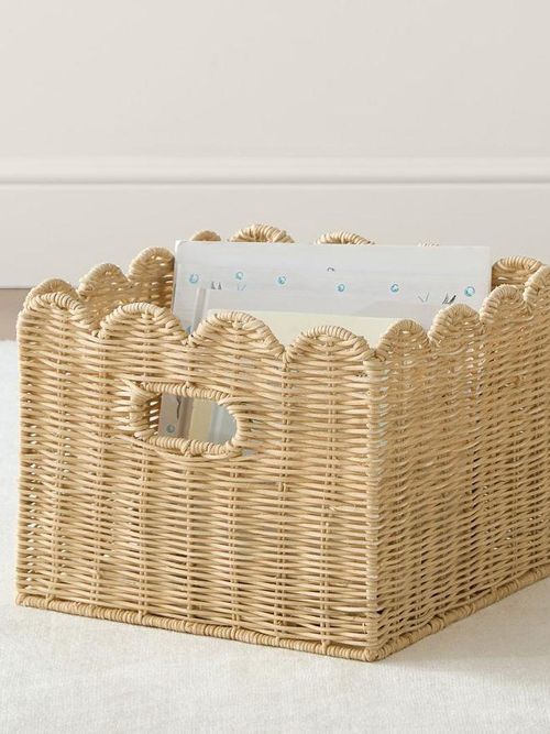 Palmer Scalloped Utility Bin