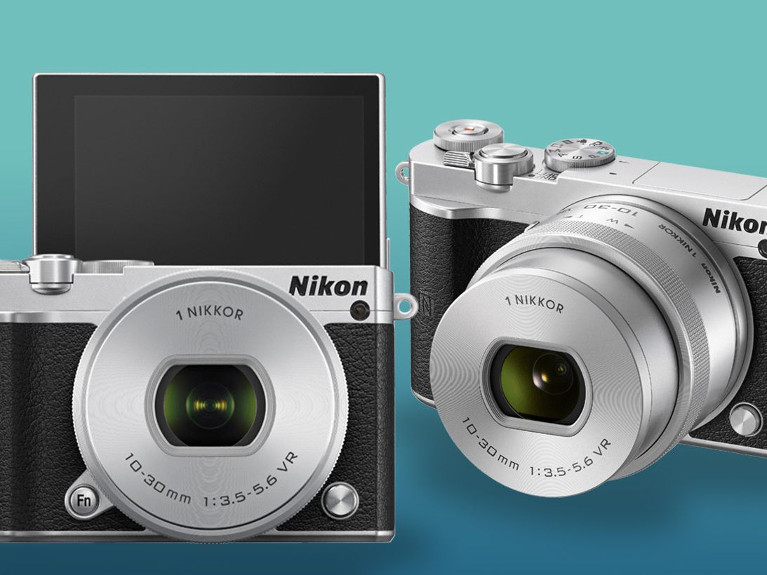 I reckon the Nikon 1 J5 might be the most affordable retro-themed