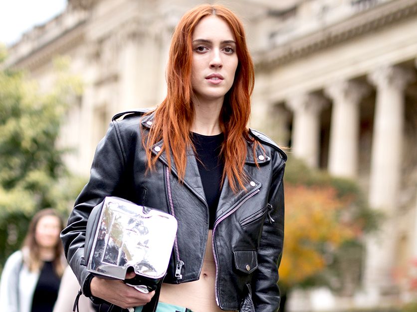 Prada sports leather riders jacket 38 Women's Leather