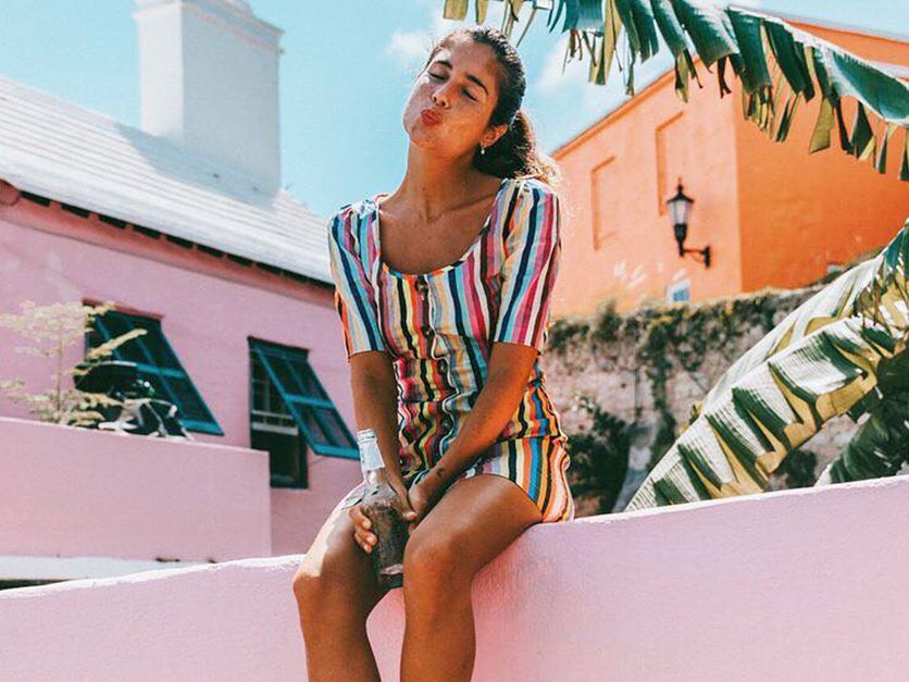 midi dress summer casual Deep V Neck Flowy Dress Exquisite Dress | Oyrosy Above-the-knee Style:Request Changes Patchwork Summer DressThe Patchwork