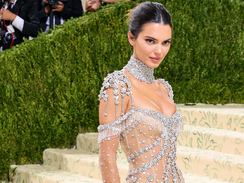 Kendall Jenner Just Wore a Naked Dress to the Met Gala | Who What Wear