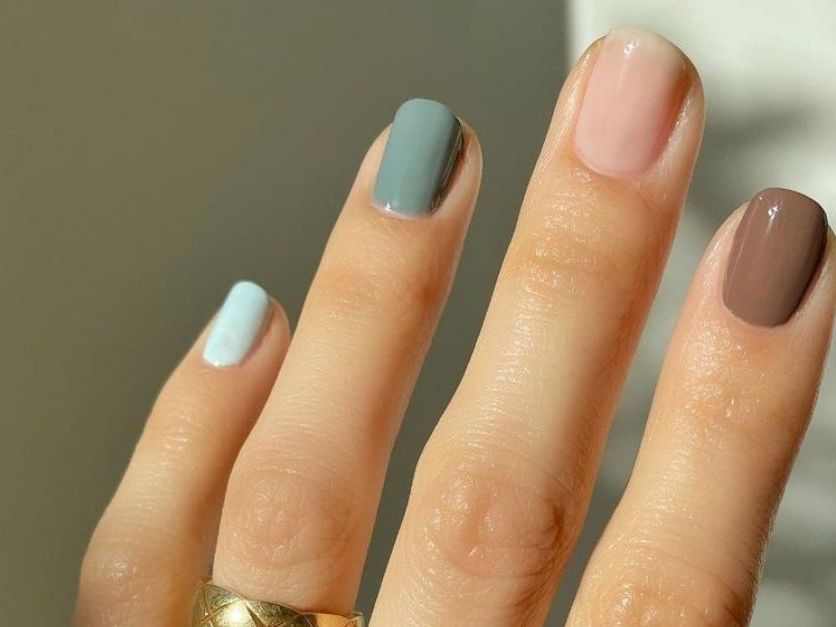 what color nail polish with grey dress Crazy Little Thing Halter Midi Dress White main image 1