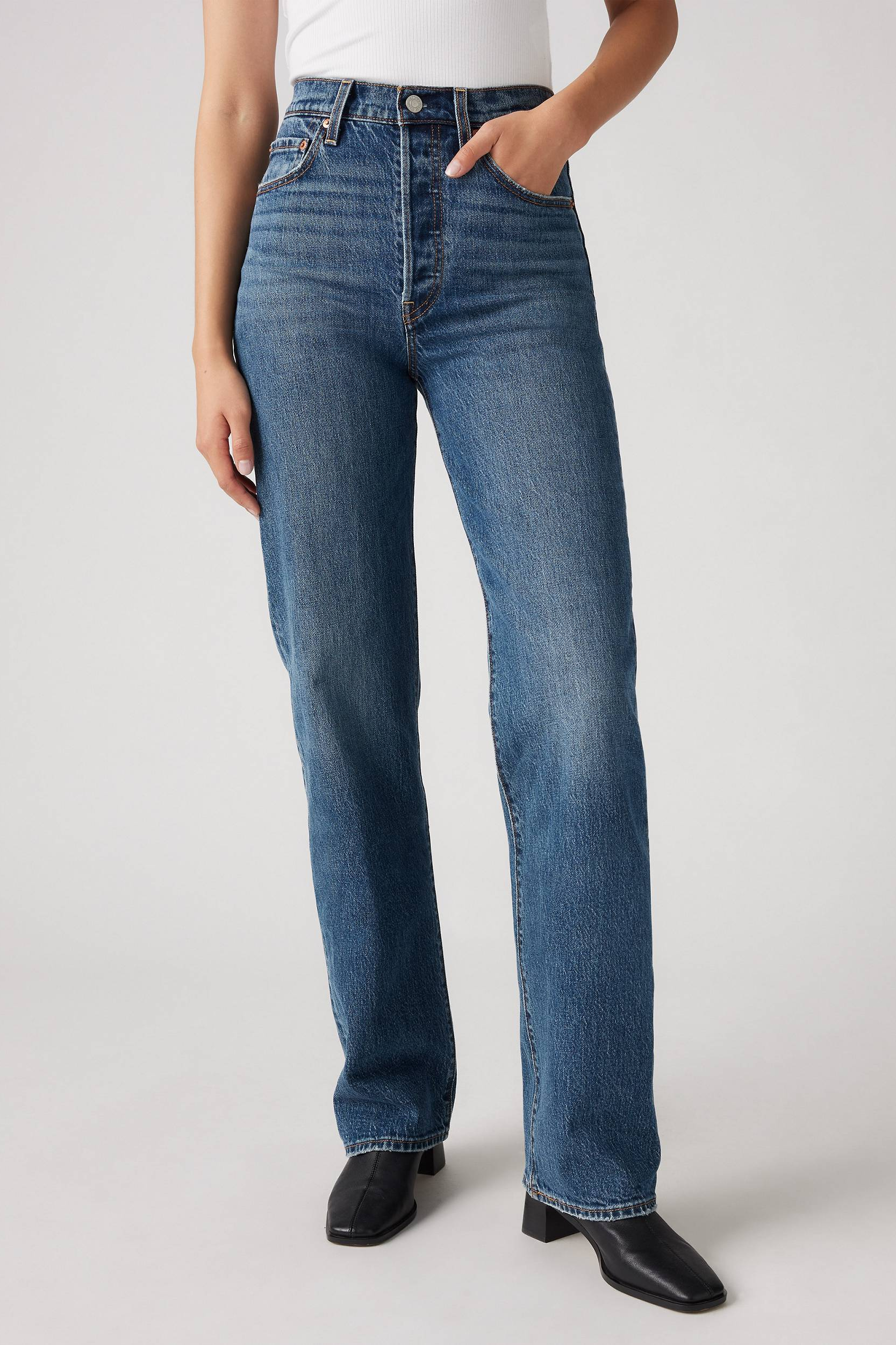 Levi&#039;s Ribcage Full Length Women&#039;s Jeans