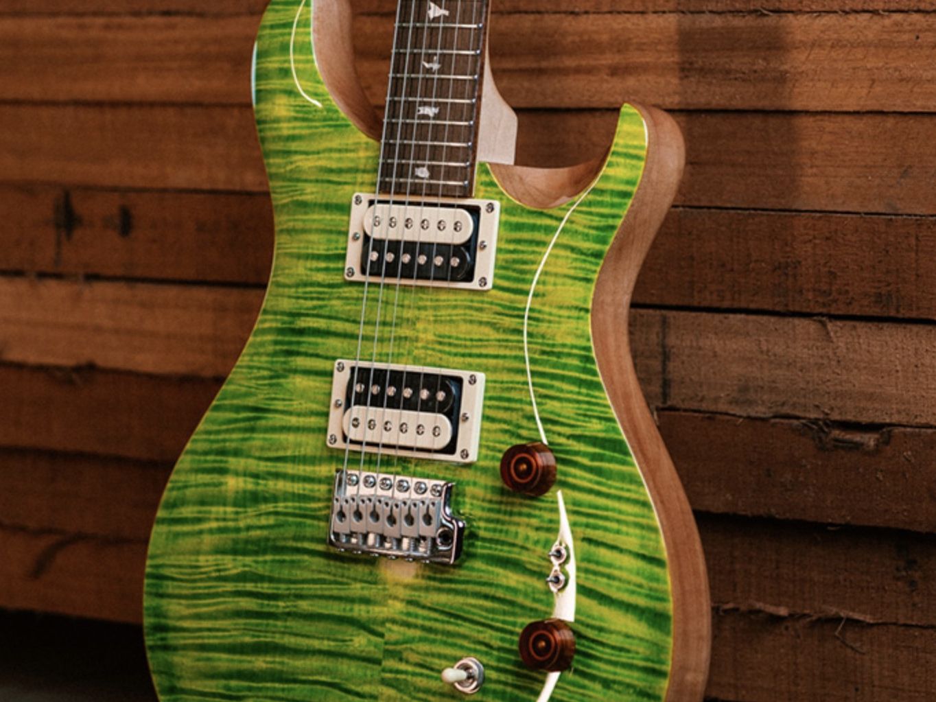 PRS Debuts New SE Custom 24-08 in Eriza Verde | GuitarPlayer