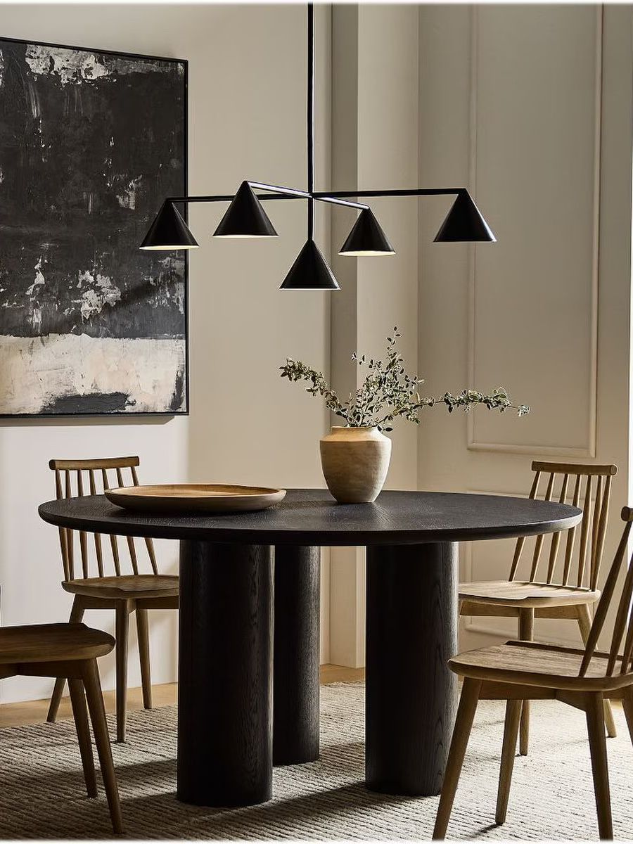 West Elm Warren round chandelier