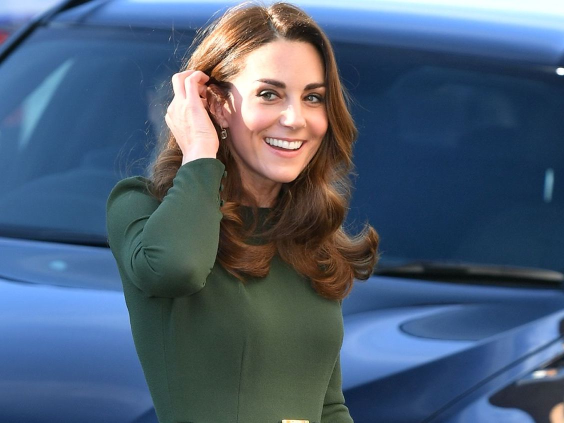 Kate Middleton's Green Beulah Dress and Matching Outfit is a Lesson in  Color Coordination | Marie Claire