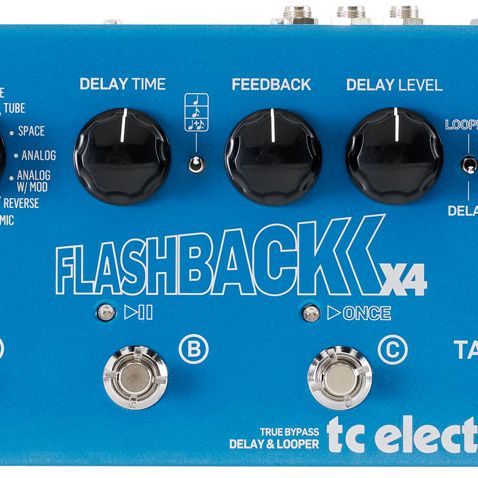【本体のみ】tc electronic FLASHBACK X4 エフェクター TC ELECTRONIC/Flashback X4 Delay/ディレイ＆ルーパー 送料無料