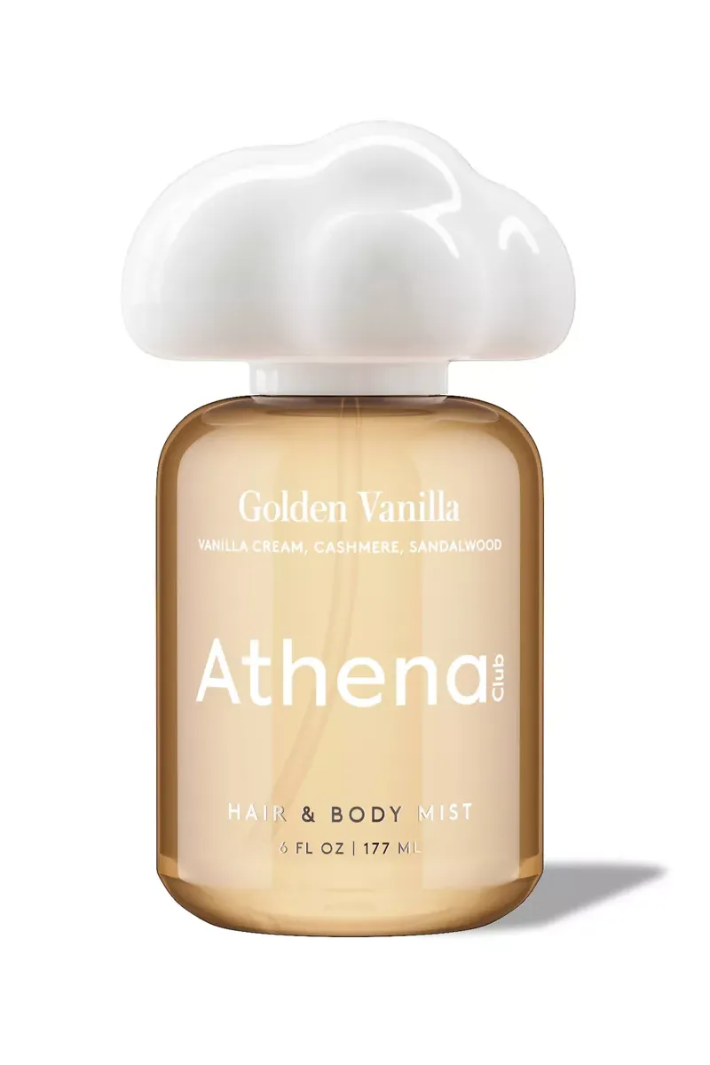 Athena Club, Women's Hair &amp;amp; Body Mist - Golden Vanilla