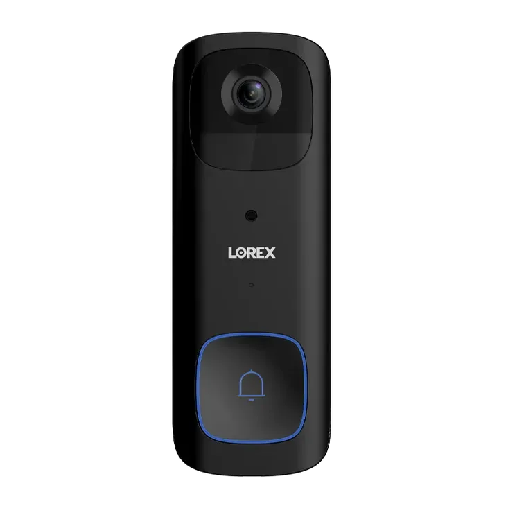 Lorex 2K Wi-Fi Video Doorbell on transparent background