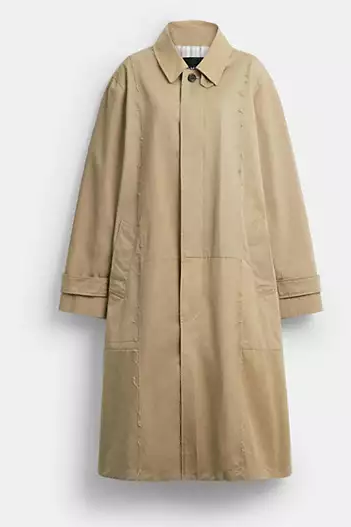 Coach, Repurposed Cotton Trench Coat