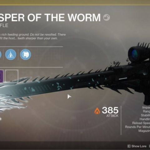 Destiny 2 Black Spindle Mission: Whisper of the Worm | PC Gamer
