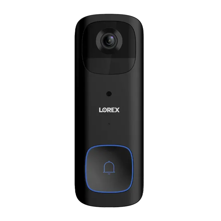 Lorex 2K Wi-Fi Video Doorbell on transparent background