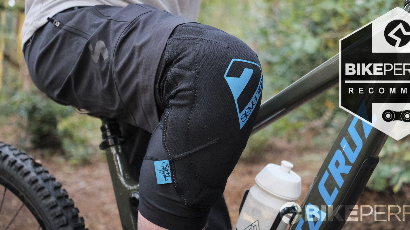 Genouillères VTT Sam Hill Lite 7iDP - Noires Ajustables - Unisexe Adulte - Neuves