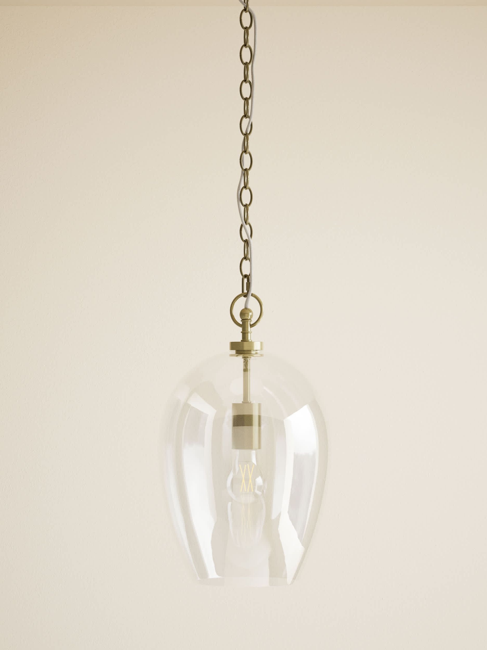 Glass Pendant Light