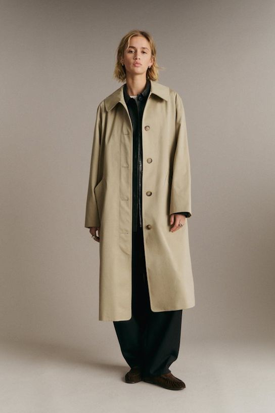 Clyde Coat - Camel - Organic Cotton - S&amp;eacute;zane