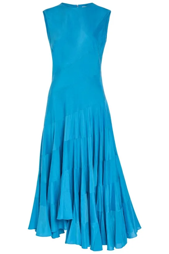 Tory Burch, Flared Cotton Silk Dress