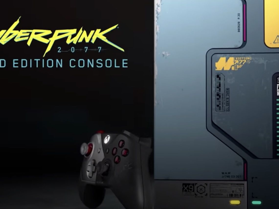 Cyberpunk 2077 Limited Edition Xbox One X Console Revealed
