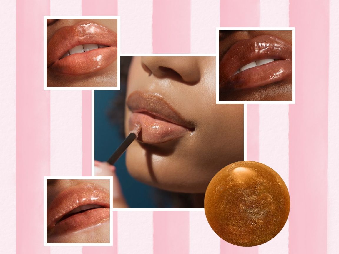 NARS Afterglow Lip Oil in Laguna Review: Photos | Marie Claire