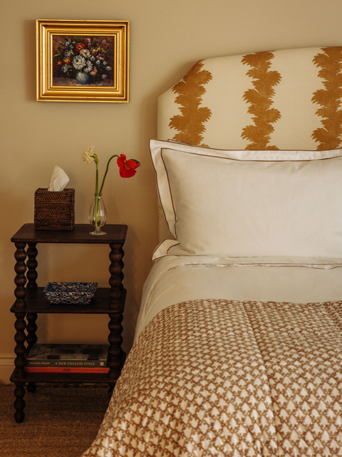 Clara Pleated Quilted Cotton Bedspread